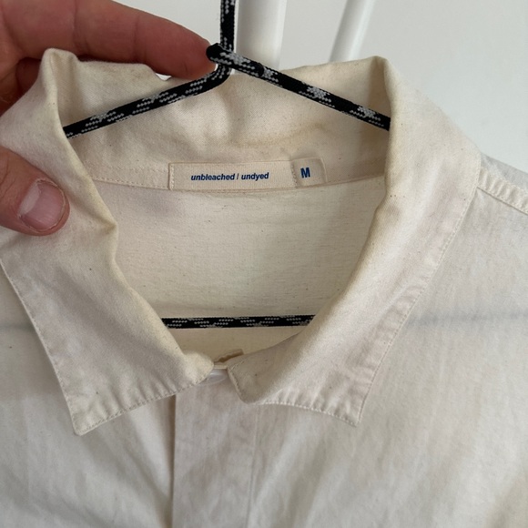 Industry of All Nations Cream Casual Button Down Shirt - Picture 3 of 3